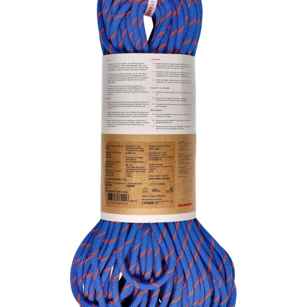 Cumpăra Funie dublă Mammut 7.5 Alpine Sender Dry Rope 50 m - blue/safety orange