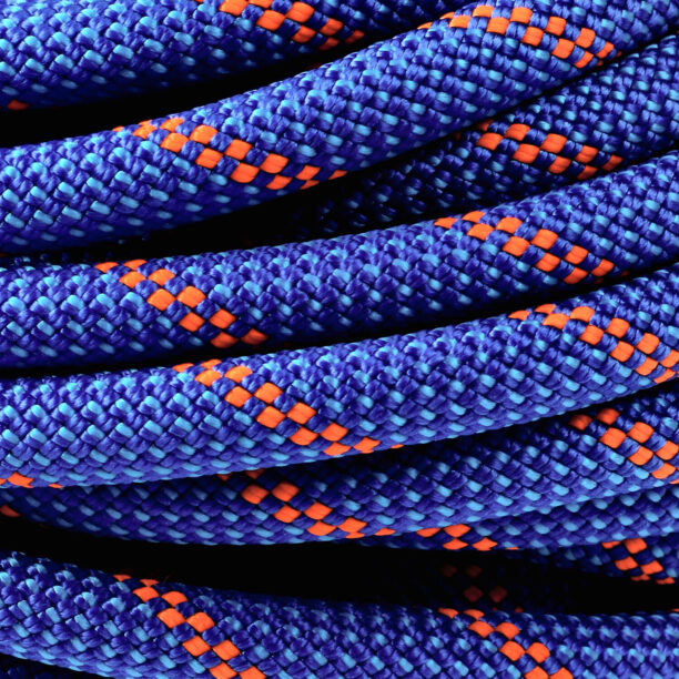 Preţ Funie dublă Mammut 7.5 Alpine Sender Dry Rope 50 m - blue/safety orange