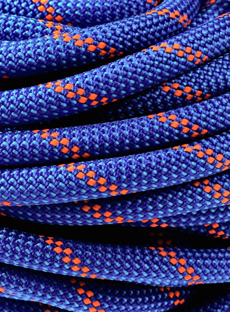 Preţ Funie dublă Mammut 7.5 Alpine Sender Dry Rope 50 m - blue/safety orange