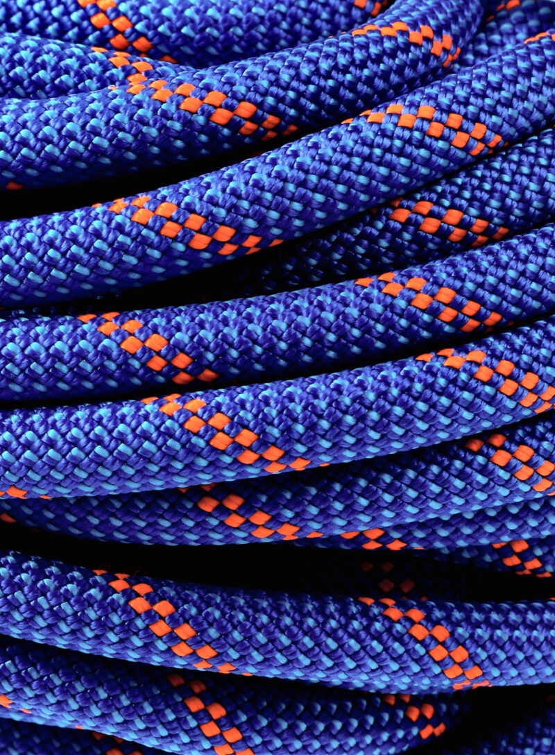 Funie dublă Mammut 7.5 Alpine Sender Dry Rope 60 m - blue/safety orange preţ