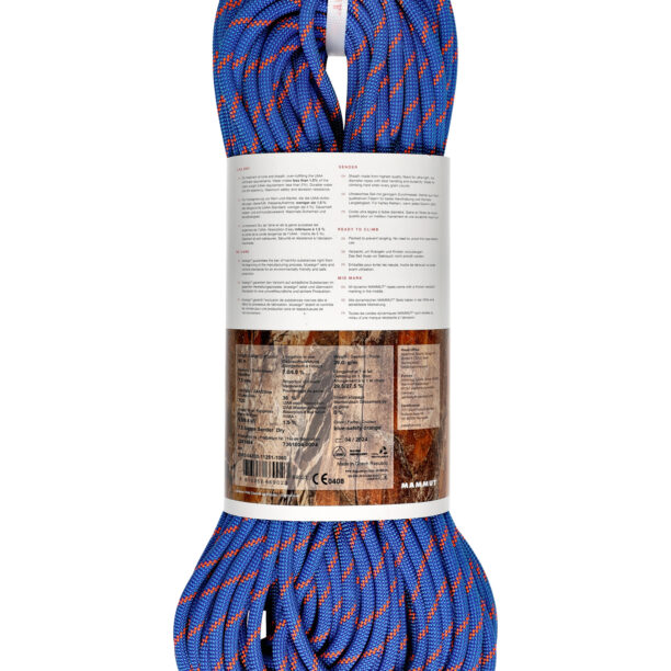 Cumpăra Funie dublă Mammut 7.5 Alpine Sender Dry Rope 60 m - blue/safety orange