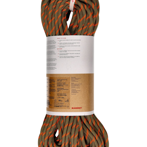 Cumpăra Funie dublă Mammut 8.0 Alpine Dry Rope 60 m - boa/safety orange