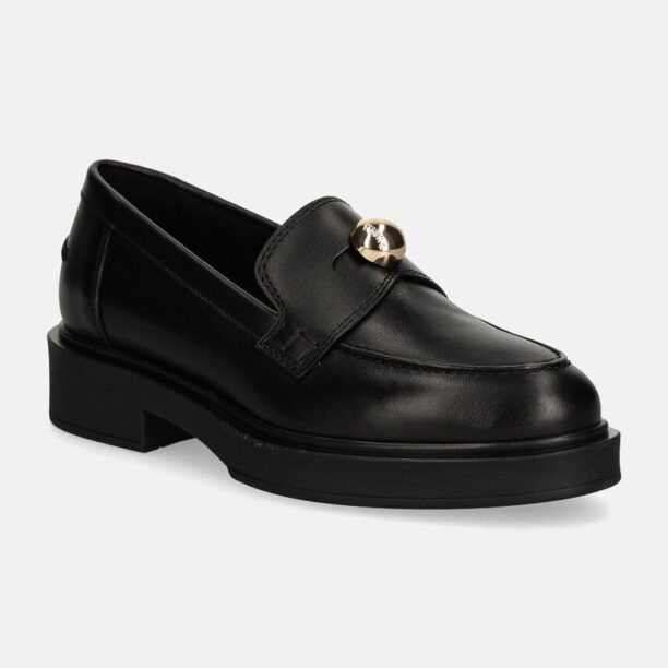 Furla mocasini de piele Sfera Loafer femei