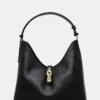 Furla poseta de piele culoarea negru