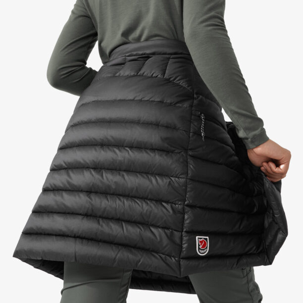 Fusta drumetie Fjallraven Expedition Pack Down Skirt - black preţ