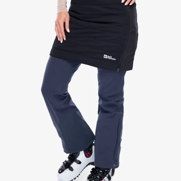 Cumpăra Fustă încălzită Jack Wolfskin Alpspitze Ins Skirt - black