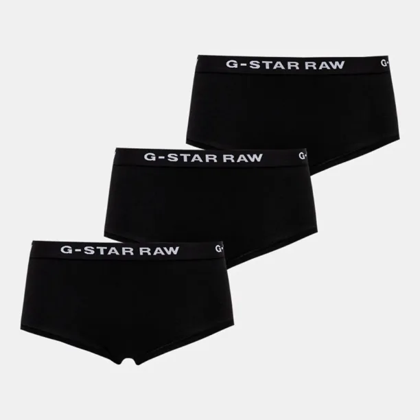 G-Star Raw chiloti 3-pack culoarea negru