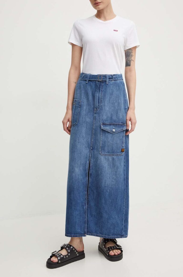 G-Star Raw fusta jeans maxi