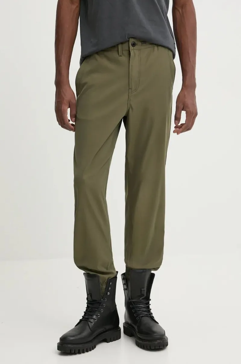 G-Star Raw pantaloni de trening culoarea verde