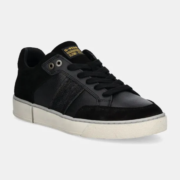 G-Star Raw sneakers din piele Ravond culoarea negru