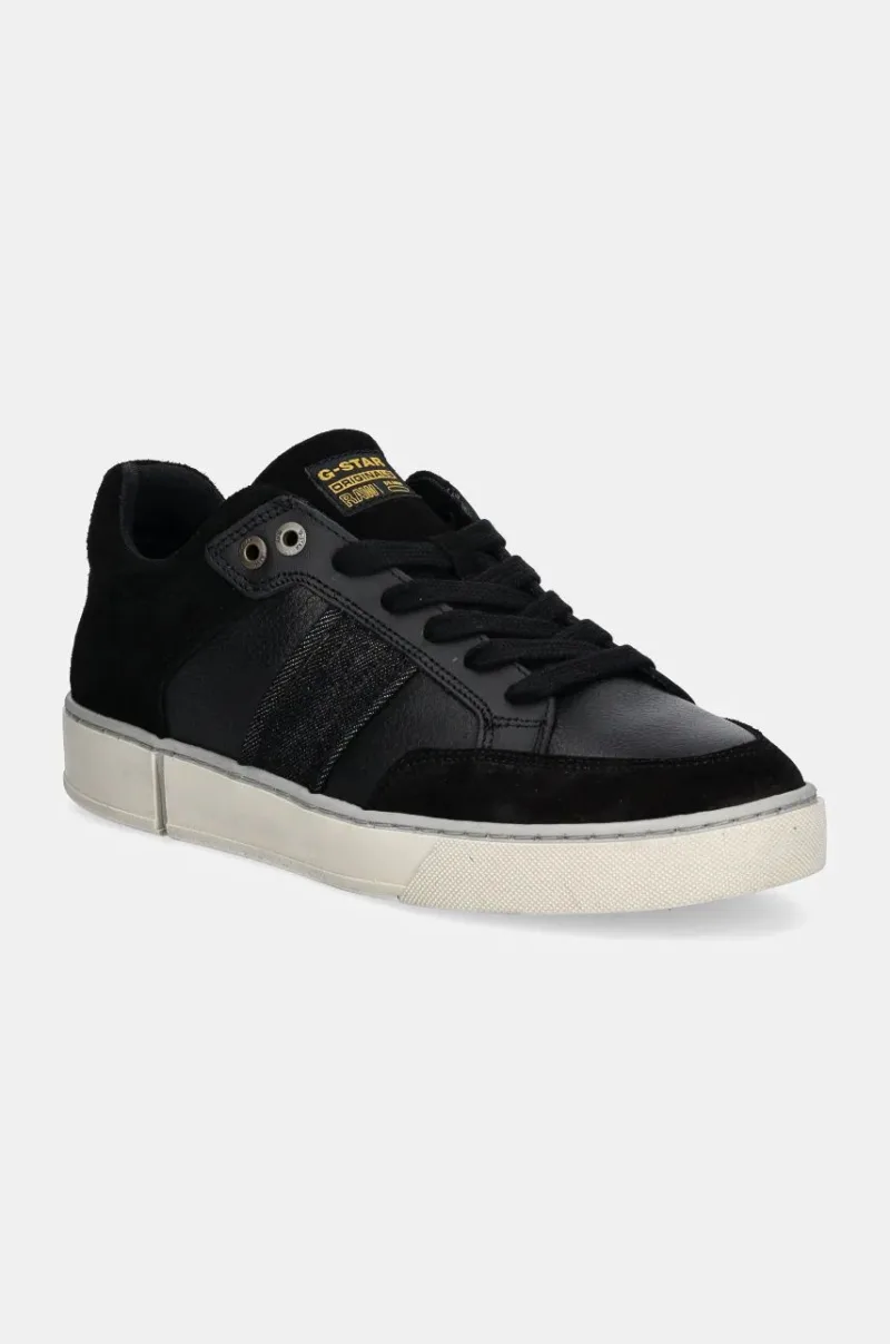 G-Star Raw sneakers din piele Ravond culoarea negru