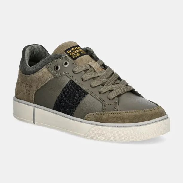 G-Star Raw sneakers din piele Ravond culoarea verde