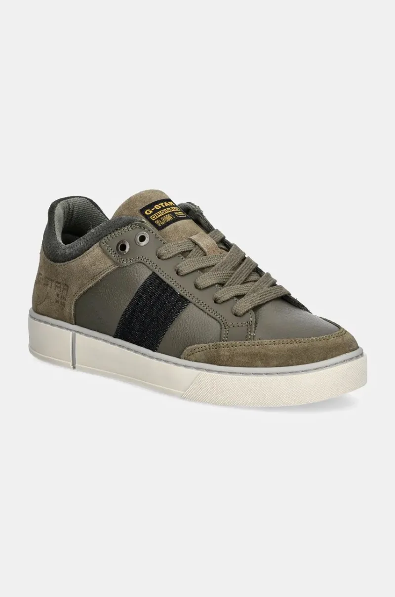 G-Star Raw sneakers din piele Ravond culoarea verde