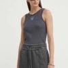 G-Star Raw top din bumbac culoarea gri