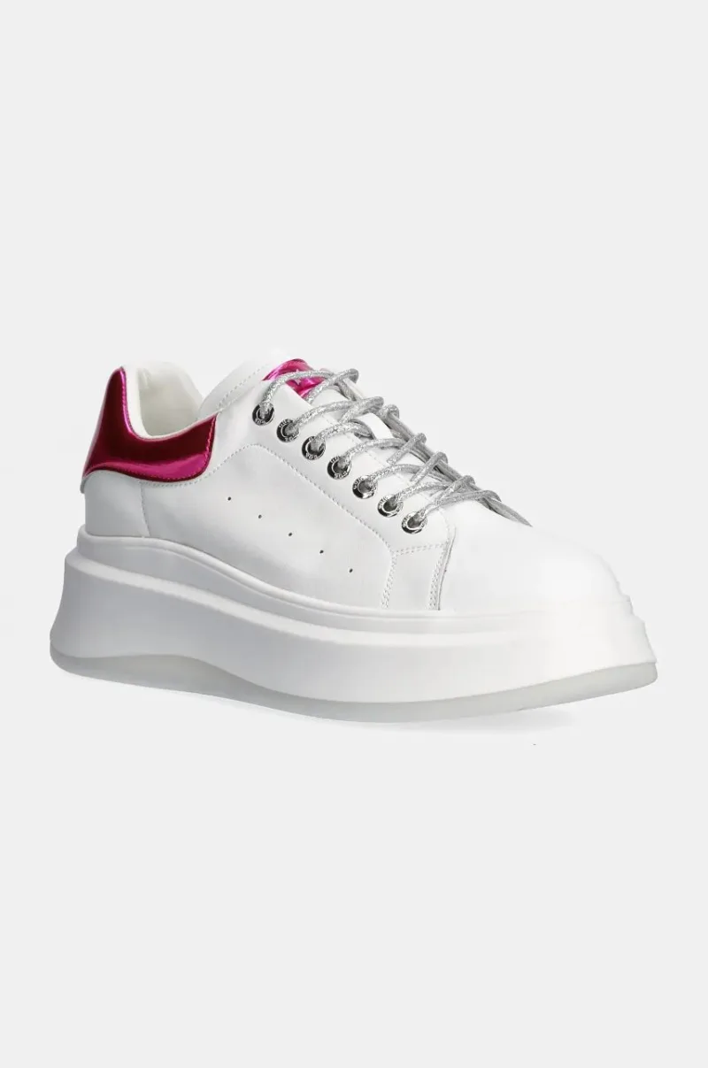 GOE sneakers din piele culoarea alb