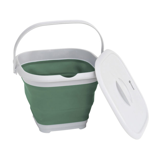 Găleată Outwell Collaps Bucket Square w/lid - shadow green preţ