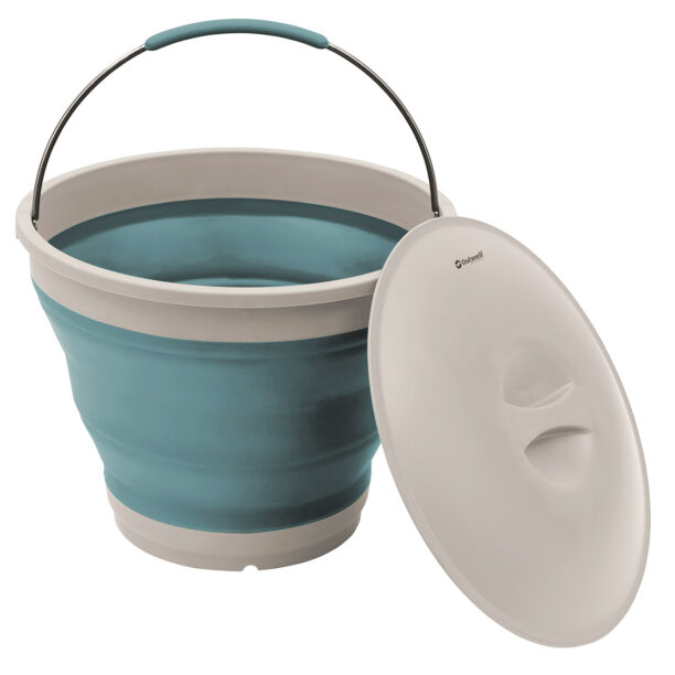 Găleată Outwell Collaps Bucket w/lid - classic blue