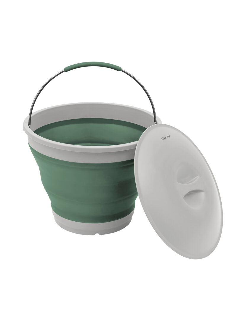 Cumpăra Găleată Outwell Collaps Bucket w/lid - shadow green