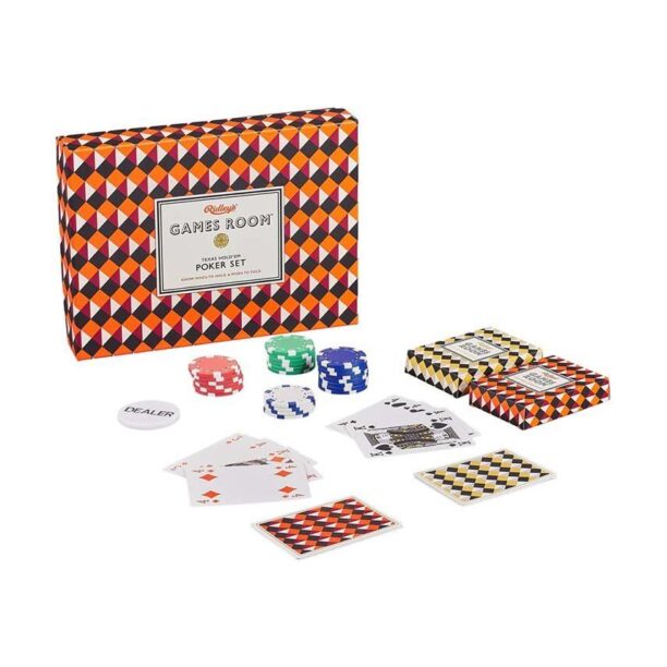 Games Room set de poker Texas Hold'em