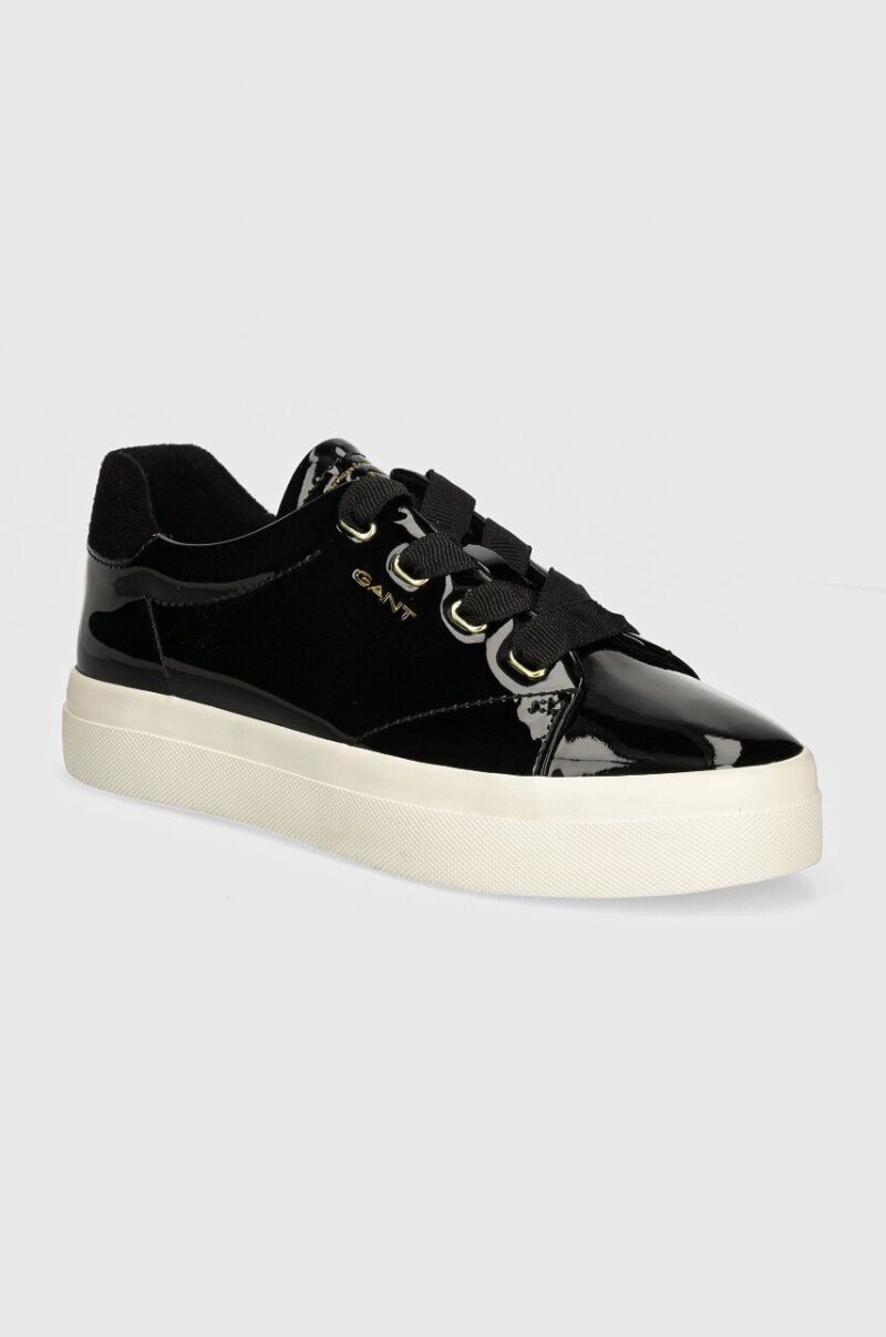 Gant sneakers Avona culoarea negru