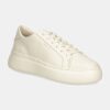 Gant sneakers din piele Jennise culoarea alb