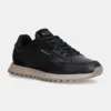 Gant sneakers din piele Lucamm culoarea negru