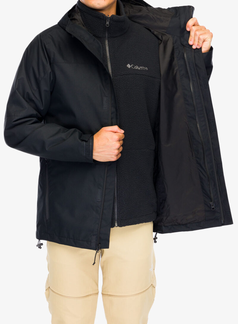 Original Geaca 3 in 1 Columbia Hikebound II Interchange Jacket - black