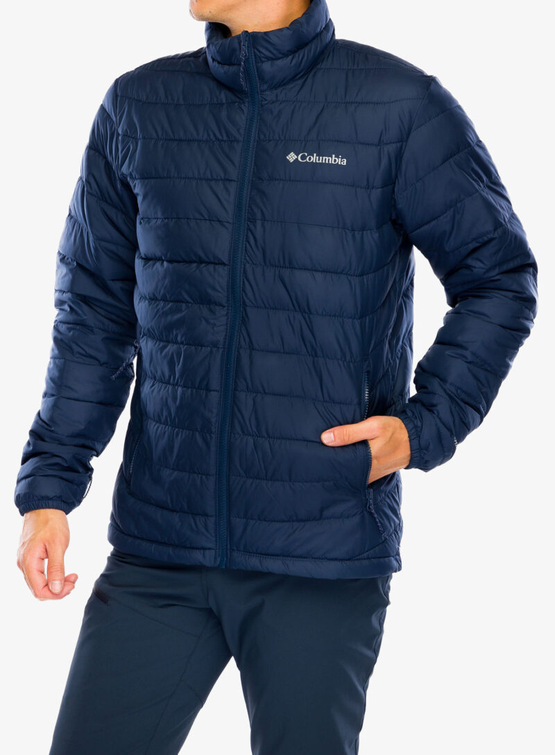 Geaca 3 in 1 Columbia Point Park Interchange Jacket - mountain blue/collegiate navy preţ