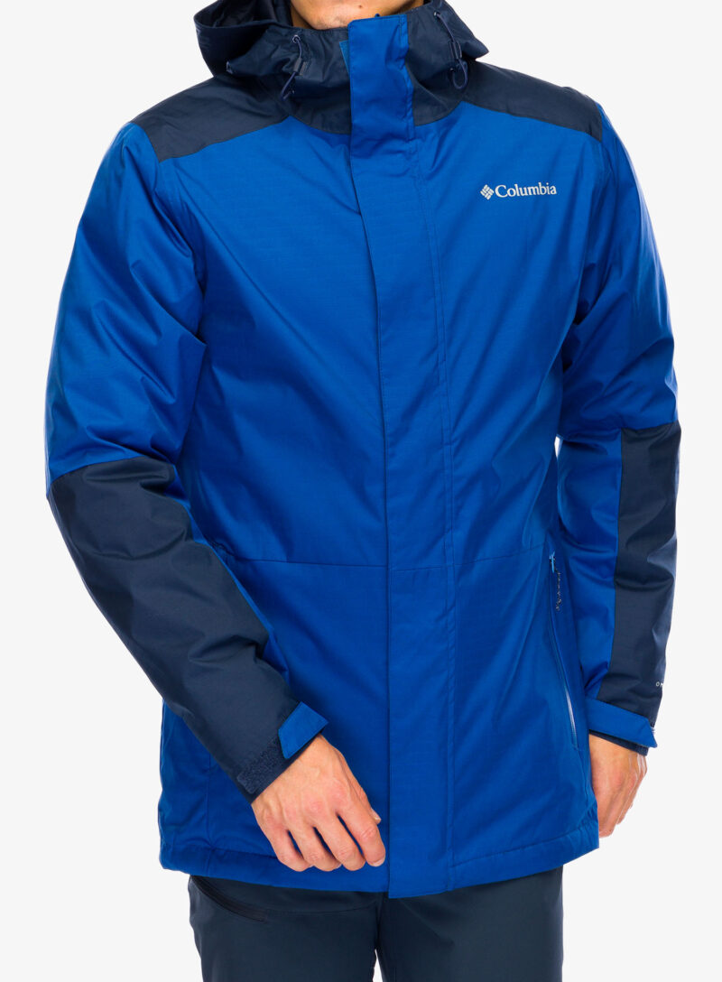 Geaca 3 in 1 Columbia Point Park Interchange Jacket - mountain blue/collegiate navy