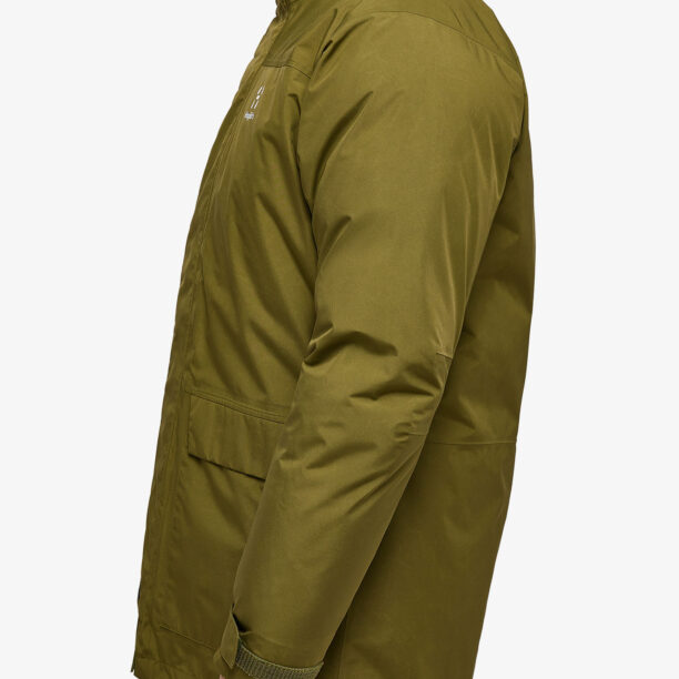 Original Geaca 3 in 1 Haglofs Asp 3-in-1 GTX Parka - olive green