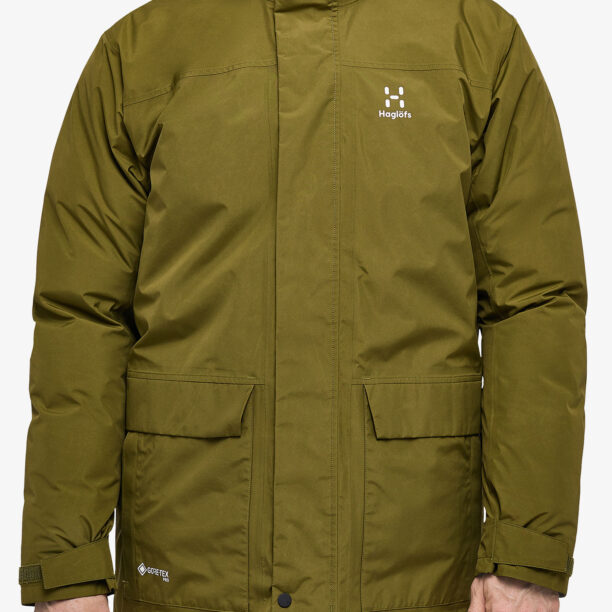 Geaca 3 in 1 Haglofs Asp 3-in-1 GTX Parka - olive green