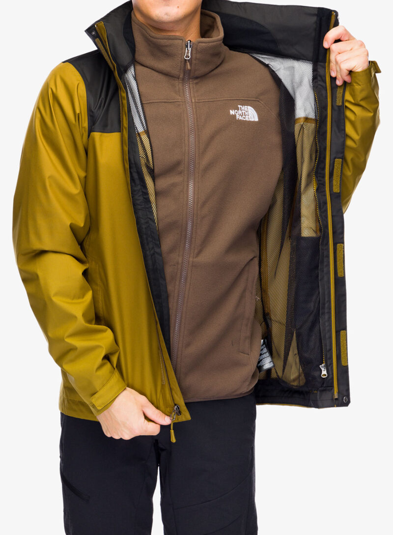 Original Geaca 3 in 1 The North Face Evolve II Triclimate Jacket - moss green/tnf black