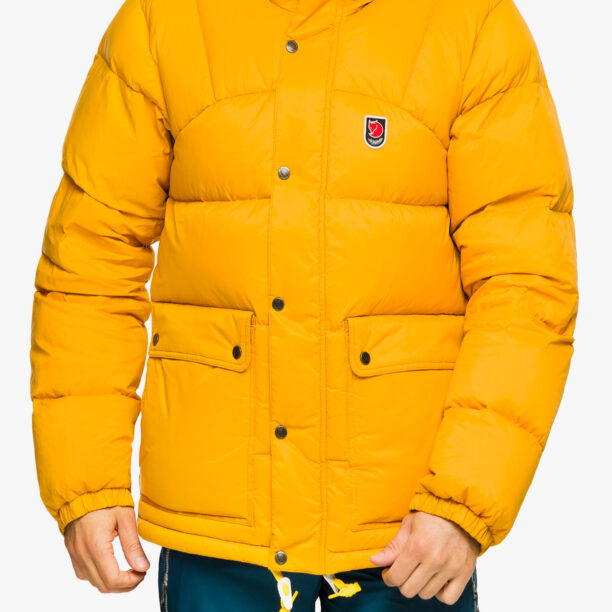 Geaca Fjallraven Expedition Down Lite Jacket - mustard yellow/green