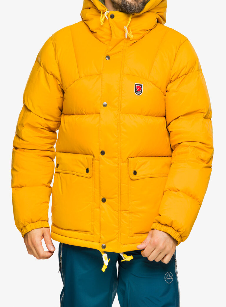 Geaca Fjallraven Expedition Down Lite Jacket - mustard yellow/green