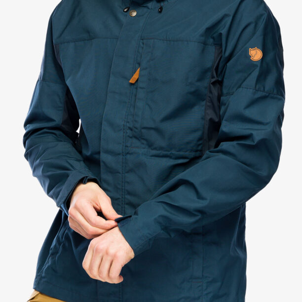 Geaca Fjallraven Kaipak Jacket - mountain blue/dark navy