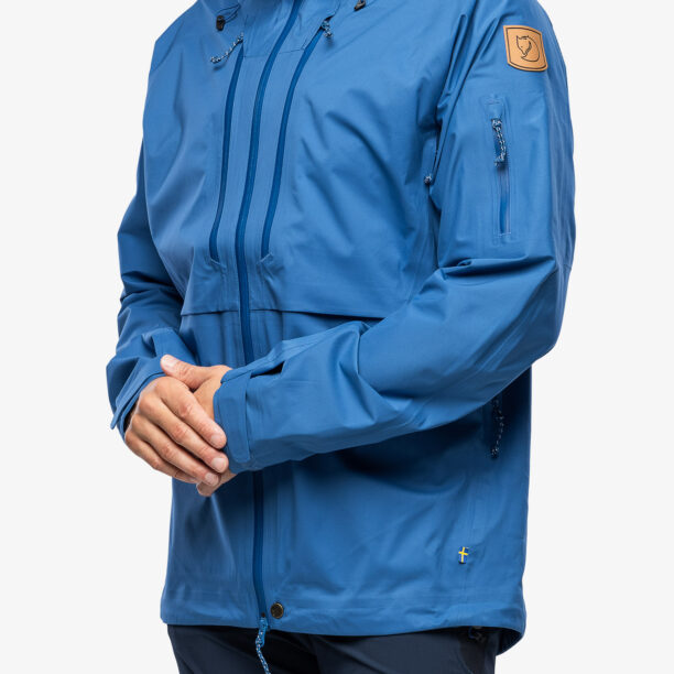 Cumpăra Geaca Fjallraven Keb Eco-Shell Jacket - alpine blue