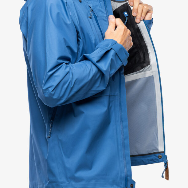 Preţ Geaca Fjallraven Keb Eco-Shell Jacket - alpine blue