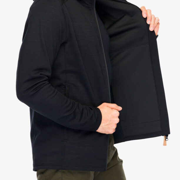 Preţ Geaca Fjallraven Keb Fleece Hoodie - black