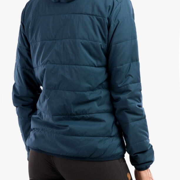 Geaca Fjallraven Keb Padded Hoodie - mountain blue preţ