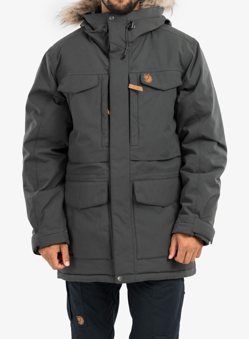 Geaca Fjallraven Nuuk Parka - basalt