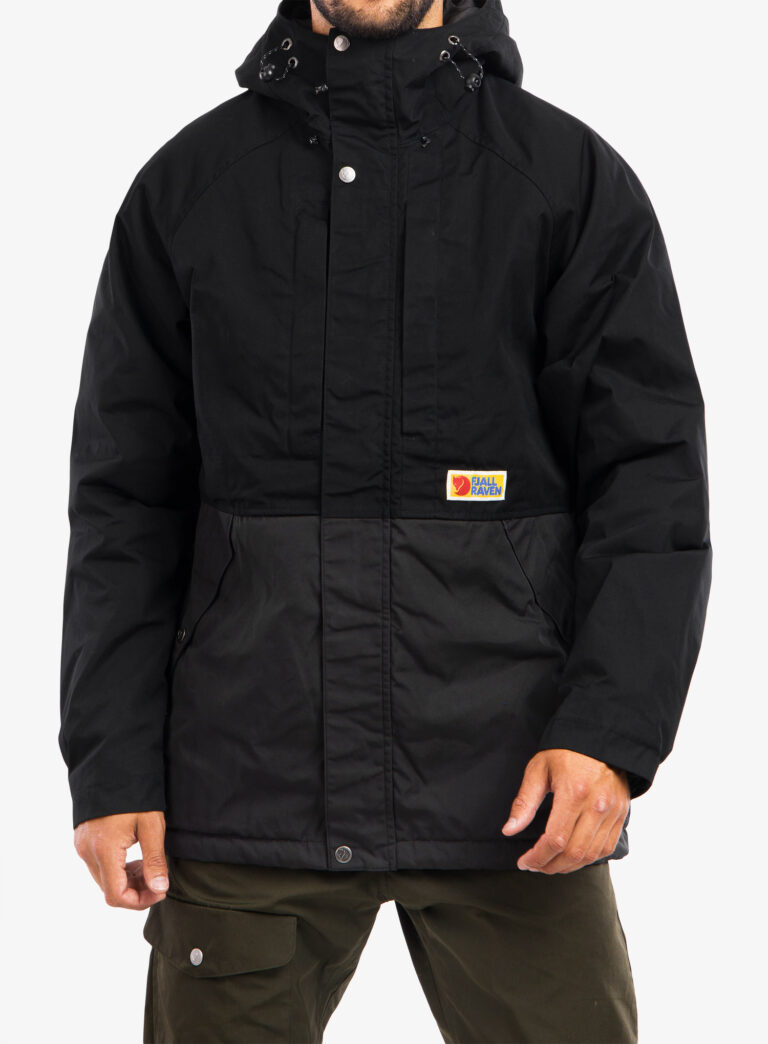 Geaca Fjallraven Vardag Lite Padded Jacket - black/dark grey