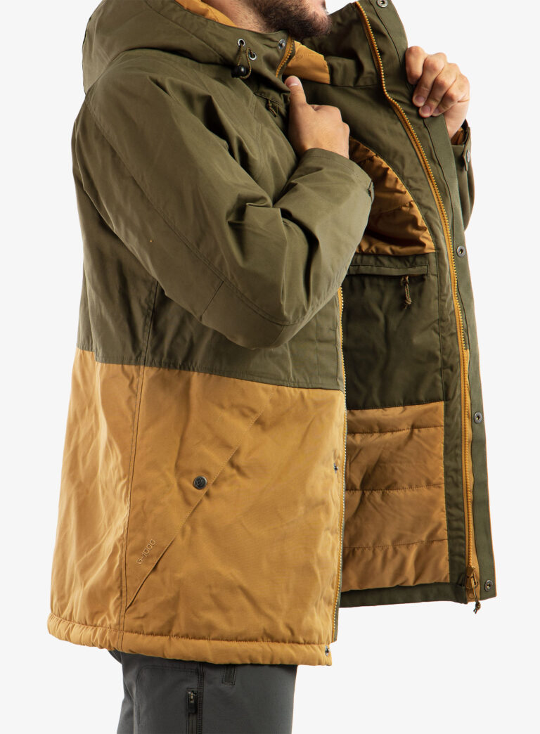 Preţ Geaca Fjallraven Vardag Lite Padded Jacket - laurel green/buckwheat brown