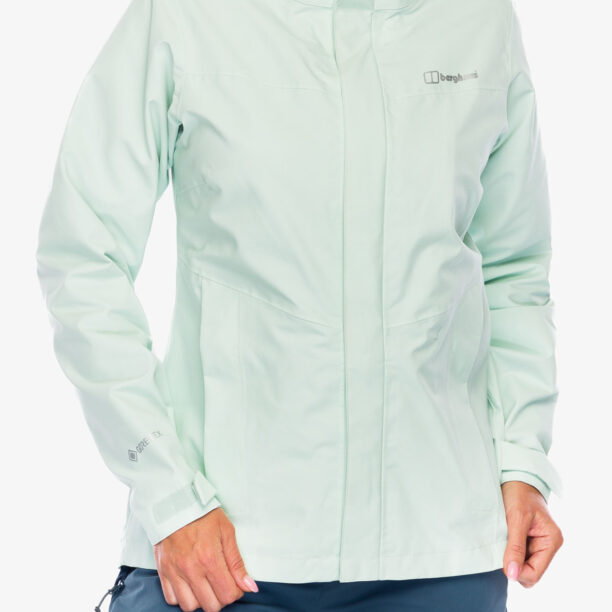 Geaca GORE-TEX femei Berghaus Hillwalker InterActive Shell - green salt