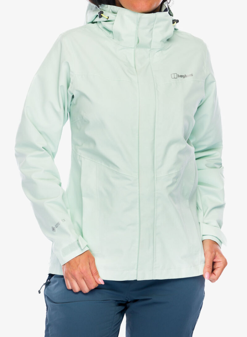 Geaca GORE-TEX femei Berghaus Hillwalker InterActive Shell - green salt