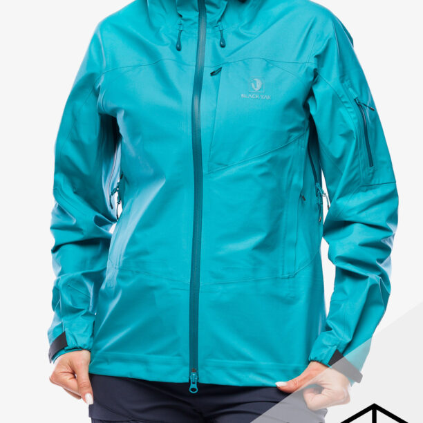 Geaca GORE-TEX femei BlackYak Brangus Jacket - biscay bay