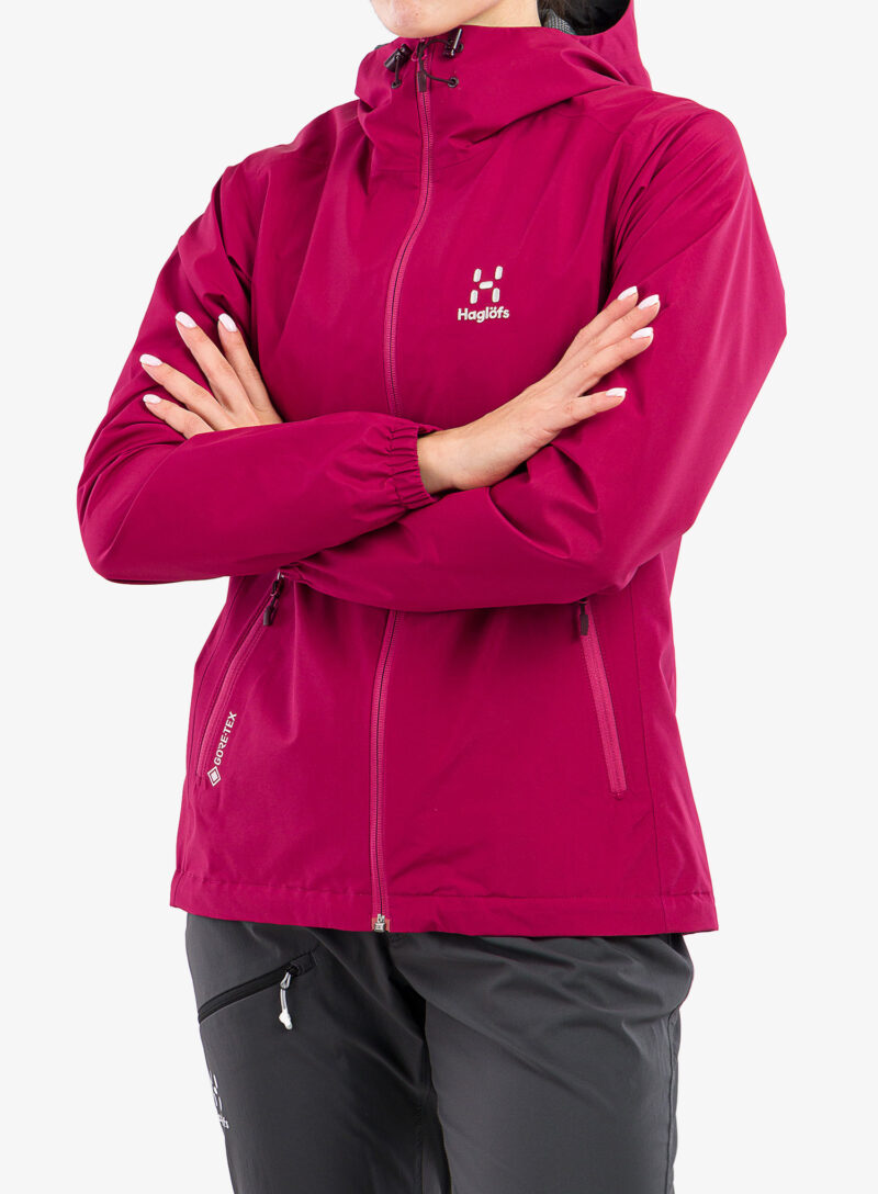 Cumpăra Geaca GORE-TEX femei Haglofs Betula GTX Jacket - deep pink