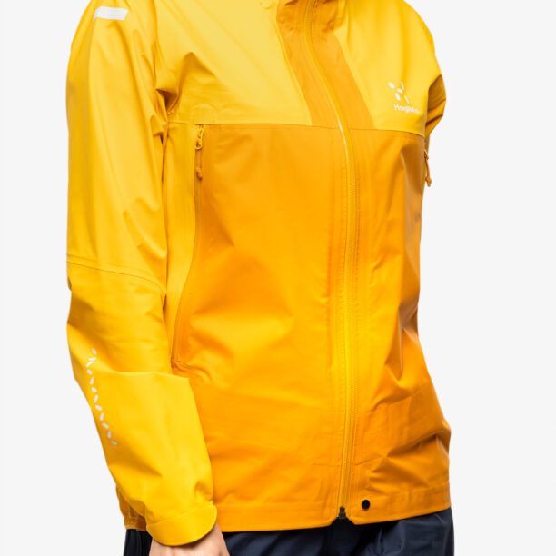 Cumpăra Geaca GORE-TEX femei Haglofs L.I.M GTX Active Jacket - sunny yellow/desert yellow