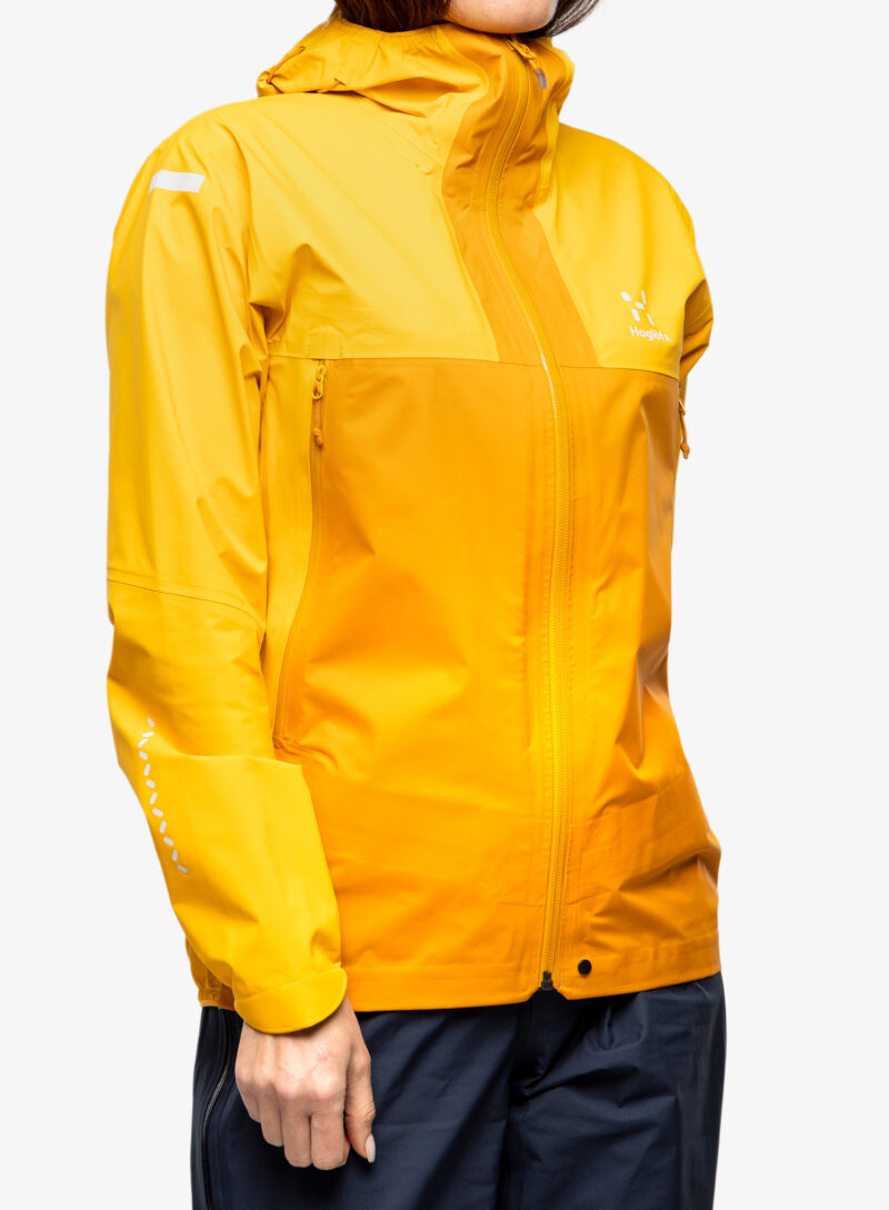 Cumpăra Geaca GORE-TEX femei Haglofs L.I.M GTX Active Jacket - sunny yellow/desert yellow