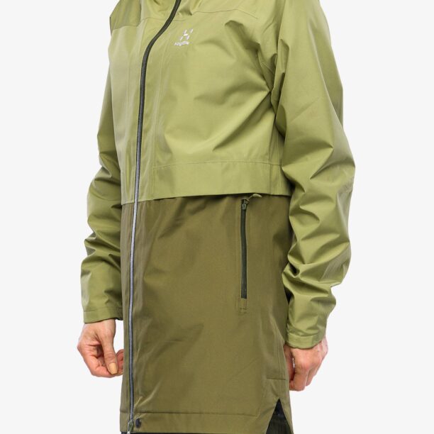 Geaca GORE-TEX femei Haglofs Wilda GTX Parka - thyme green/olive green