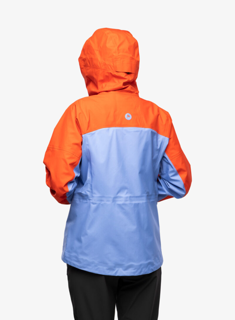 Original Geaca GORE-TEX femei Marmot Mitre Peak Jacket - victory red/gateway blue